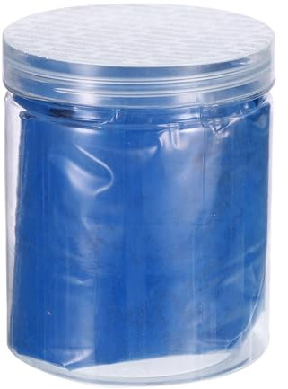 QUARKZMAN 8.8oz (250g) Polvo de óxido de hierro Pigmento de concreto Pigmento de óxido de hierro para pintura de azulejos pastel Concreto Cemento (Azul Oscuro, Malla: 800)
