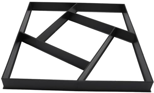 Wakects Walk Maker Diy Diy Concreto Fabricante de Pasos de Piedra para jardín: Varias Formas y Patrones de Camino con Fabricante de Pasas de Diseño de Piedra de Cemento en Estética de