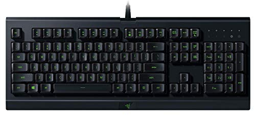 Razer Cynosa Lite Gaming Keyboard: Customizable Single Zone Chroma RGB Lighting - Spill-Resistant Design - Programmable Macro Functionality - Quiet & Cushioned