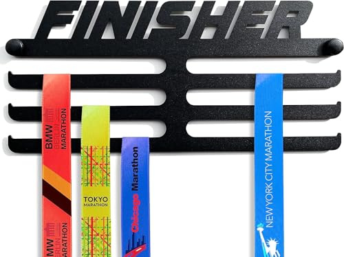 Porte-médailles et porte-dossard (100% acier) - Fabriqué en Espagne (FINISHER)