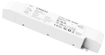 LIGHTEU®, DALI 36W 24V DC LED Driver intelligente Trasformatore dimmerabile a tensione costante Alimentatore Push Dim, LM-36-24-G1D2