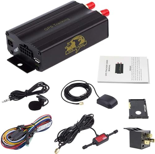 Vehicle Car GPS Tracker TK103A, GSM Alarm SD Card Slot Anti-Theft Realtime Spy for GSM GPRS GPS System Tracking Device