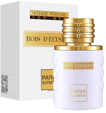 PARIS ELYSEES - Bois d’Elysées - Eau de Toilette Uomo - Legnoso & Chypre - Iris & Cipresso - Vaporizzatore profumo uomo 100ml - Flacone da viaggio ricaricabile 5ml incluso