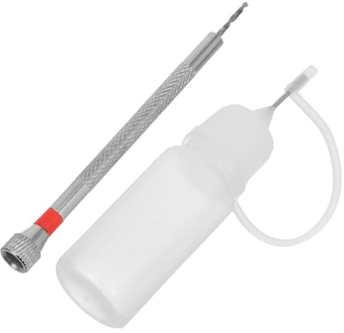 Uonlytech Set Trapano Manuale Di Precisione 1,6 Mm Punta Mini Integrata, Utensile Per Punzonatura Fai Da Te e Punzonatura Bottiglie in Plastica, Attrezzo Robusto Per Lavoro Manuale e Artigianato