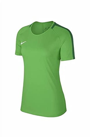 Nike Dry Academy 18 Maglietta, Donna, Lt Spark Verde/Verde Pino/Bianco, M