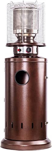Radiateurs De Terrasse Chauffage À Gaz Sur Pied, Chauffage De Terrasse En Acier Inoxydable 5 KW, Chauffage De Jardin Extérieur, Protection Multiple, For Jardin, Cour, Restaurant, Café, Bar(Liquid Gas)