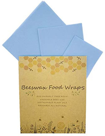 OSALAD Zero Waste Reusable Food Wraps Sustainable Organic Bees Wax Lid Cover Wrap Food Storage Eco Friendly Sandwich Fruit Beeswax Wrap