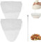 Sacchetto Filtro per Latte di Mandorle,Sacchetto Filtrante Latte Vegetale,Sacchetti Borsa per Latte di Noci,Mesh Bag Food Strainer,30 x 30cm Riutilizzabile Filtro Tessuti per Filtrare i Liquidi,2Pcs