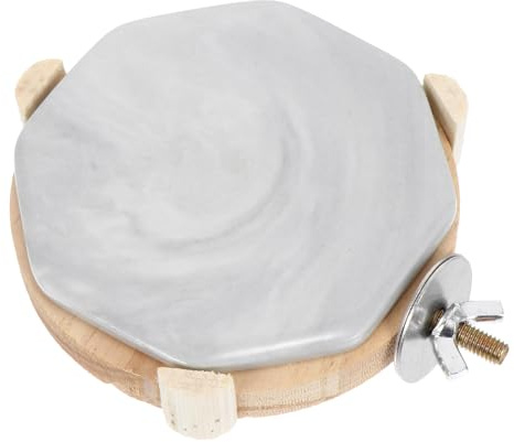 Toyvian Vacanze Estive Tappetino Raffreddante in Materiale Ceramico Ottagonale per Criceti e Piccoli Animali Conduttività Termica Elevata e Superficie Liscia senza Sbavature