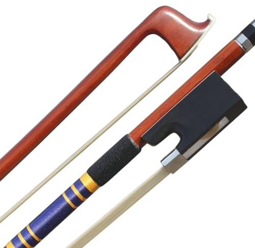 ARCRAW Violin Bow 4/4 Full Size Brazil IPE Wood Classic Model Round Bow