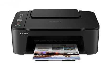 Canon PIXMA TS3720 - Wireless All-in-One Home Office Printer, Copier, Scanner, Mobile Friendly, Black