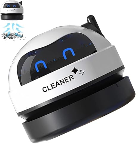 Chaies aspirapolvere per scrivania, aspirapolvere da scrivania,Robot aspirapolvere automatico per scrivania - Aspirapolvere da tavolo, spazzatrice da tavolo a risparmio energetico, per