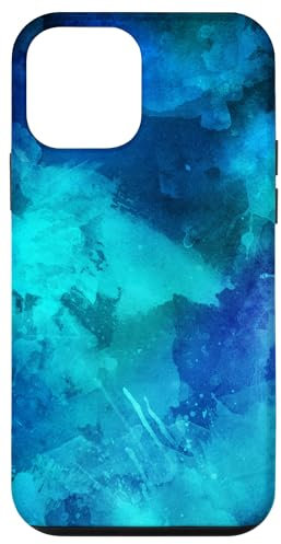 Hülle für iPhone 12 mini Ozean Blau Türkis Töne Farbverlauf