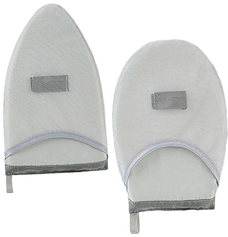 HONMEET 2pièces Mitaines Pour Défroisseur Vapeur Mitaines De Protection Pour Planche à Repasser Anti-vapeur Accessoires De Défroissage