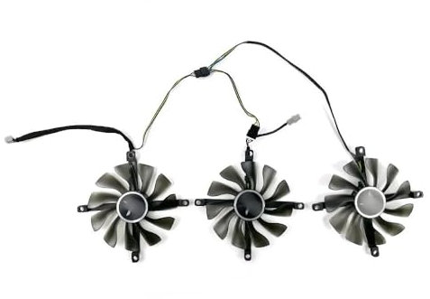 QKFTCSDW Ventilador GPU RTX3060 de 3 Ventiladores, 4 Pines, 85MM, Adecuado, Compatible con refrigeración de Tarjeta gráfica RTX 3060 RTX 3060 Ti