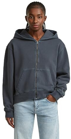 G-Star Damen Washed Zip Relaxed Hoodie