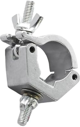 Stage Lighting Clamps, Aluminum Alloy Clamp for Lights | Stable Multifunctional Stage Lighting Lightweight Accessories for Stage, Bar, Pub, Theatre, dis