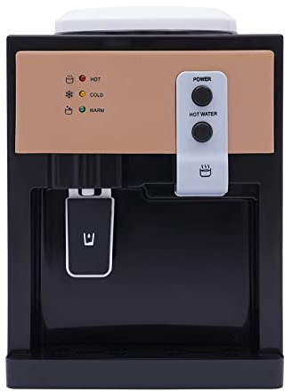 Dispensador de agua, dispensador de agua potable, 550 W, agua caliente y fría, 8-95 ℃, 3,5 l-18,9 l, revestimiento interior de acero inoxidable, calentamiento rápido/enfriamiento, compacto para