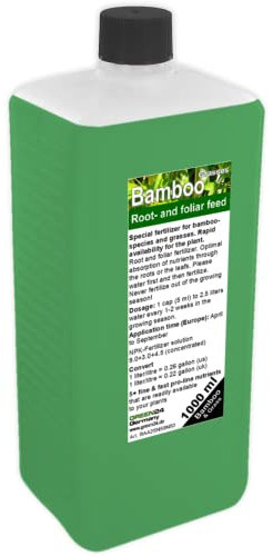 GREEN24 Engrais de bambou liquide Fertilisant pour bambou et herbe 1000ml