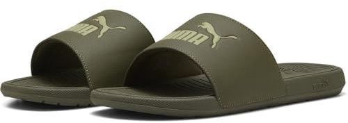 PUMA Unisex COOL CAT 2.0 Schiebe-Sandalen, Loden Green-Calming Green, 40.5 EU