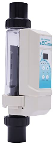 Generator Salzchlorinator Salzanlage Pool Salzwasser Chlorinator FüR DesinfektionsgeräT Schwimmbad Mit Salzelektrolyse Salzgenerator Clear Salzwassersystem Bis Zu Oberirdischen 8G/H 50M³