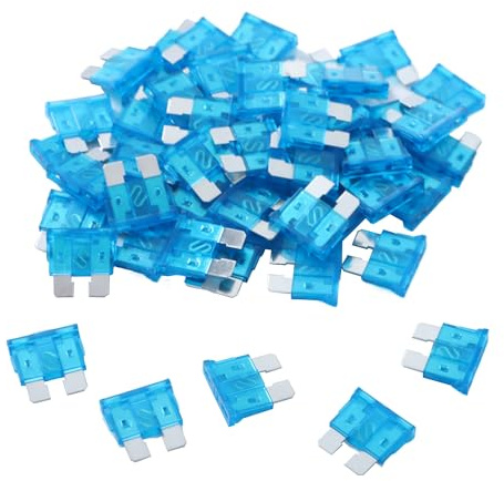 100 Pack Auto Fuses 15 AMP ATC/ATO Standard Regular Fuse Blade 15A Car Truck Boat Marine RV
