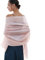 RIIQIICHY Écharpe Femme Pashmina Rose Étole Robe de Soirée Chale Mariage Festive Foulard Mousseline Léger Long