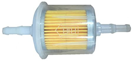 FILTRO CARBURANTE UNIVERSALE GRANDE Ø 6/8mm BENZINA auto moto barca prefiltro