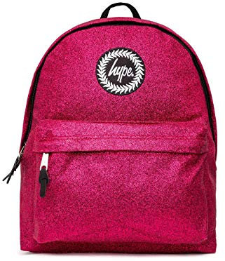 Zaino Hype Sacchetti - Nuovo Autunno Inverno 2018 Zaini - Cartella Scuola - Svariati Nuovi Colori & Modelli AW-2018 Collezione - a Scelta il Tuo Preferito - Glitter Rosa, One Size