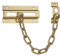 HASWARE Serrure à chaîne de porte, loquet de porte robuste de qualité supérieure pour porte intérieure, serrure à sécurité enfant, intimité et sécurité supplémentaires pour la maison (doré)