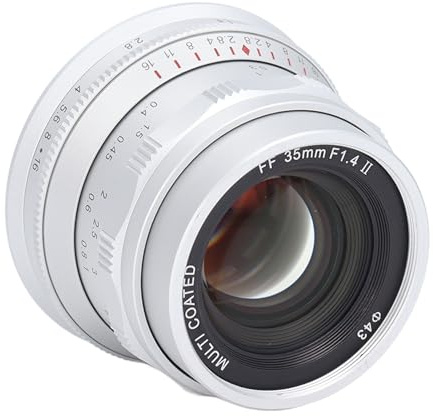 35 Mm F1,4 Vollformat-Weitwinkelobjektiv mit Festem Fokus für S1 S1R S1H S5, für SL SL1 SL2, für Sigma FP FP-L, 7 Schichten Optisch Beschichtetes Objektiv mit Großer Apertur und