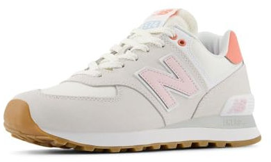 NEW BALANCE Femme 574 Sneaker, Reflection Pink, 43 EU