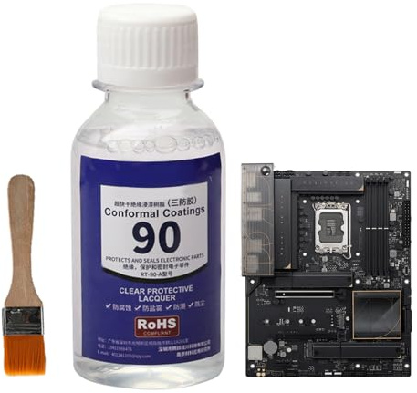 Electronic Waterproof Coating – 100ML Protective Sealer For Circuit Boards | Quick Dry Transparent Insulating Spray For PCB Protection Against Moisture Dust Electronics Repair