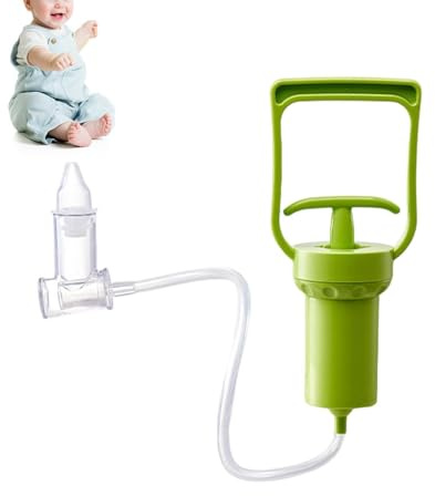 Nose Sucker - Delicate Design Anti-Backflow | Nasal Aspirator Hygienic Cleaner with Soft Tip, Portable Device for Removing Mucus, Suction Tool