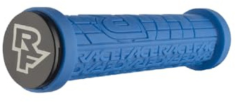 Race Face Grippler Lock-On Grips Blue, 30mm