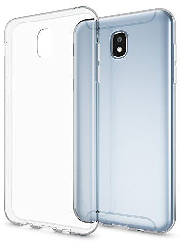 NALIA Handyhülle kompatibel mit Samsung Galaxy J3 2017 (EU-Modell), Ultra-Slim Soft Silikon Case Cover, Crystal Clear Schutzhülle Dünn Durchsichtig, Etui Handy-Tasche Smart-Phone Hülle - Transparent