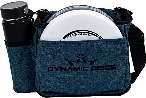 DYNAMIC DISCS Cadet Disc Golf Bag | Introductory Disc Golf Bag | Great for Beginners and Casual Disc Golf Rounds | Lightweight and Durable Frisbee Golf Bag | 10-12 Disc Capacity… (Midnight Blue)