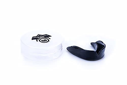 DBX BUSHIDO SPORT HYDRAGEL Silikon Mundschutz Boxen mit Reißzähnen - Perfekte Passform - Leichtes Atmung - Zahnschutz Kampfsport inkl. Hygienebox