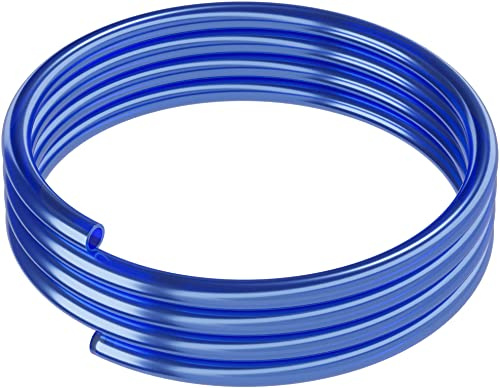 ARKA Tuyau PVC - 9/12 mm, Bleu - Tuyau Flexible Robuste pour de Larges Applications, idéal pour l'aquariophilie et Le Jardin, Durable et Flexible