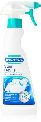 Dr. Beckmann Deo & Sweat Stain Remover | Combats antisperspirant, yellow and white marks.| 250 ml