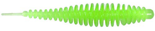 Quantum Magic Trout T-Worm 6,5cm 1g I-Tail Knoblauch - 6 Forellenköder, Farbe:neon grün