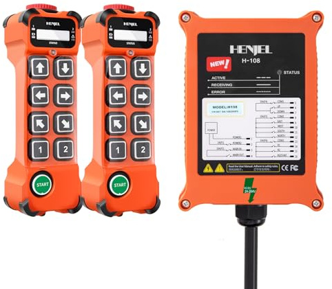H108 Crane Wireless Remote Control Industrial 8 Channel 110V