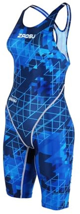 ZAOSU Wettkampf Schwimmanzug Z-Mosaic II für Damen & Mädchen, Größe:140