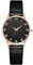 CIVO Damen Uhr Lederarmband Armbanduhr: Schwarz Wasserdicht Quarzuhr Elegante - Vintage Armbanduhr für Damen
