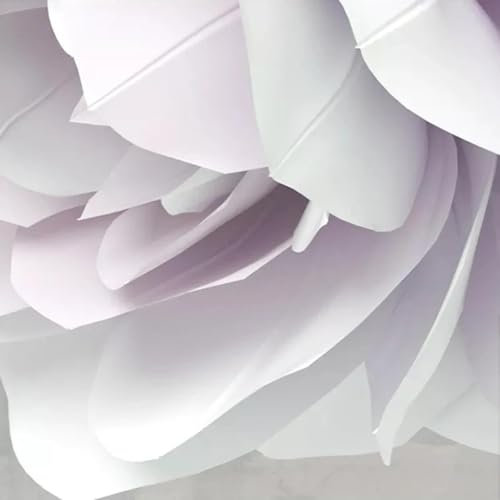 HBYUEHAN Dreidimensionale lila Blumen Hintergrund Tapete Fototapete Wohnzimmer Schlafzimmer Wanddekoration Poster Kunst Wandbild
