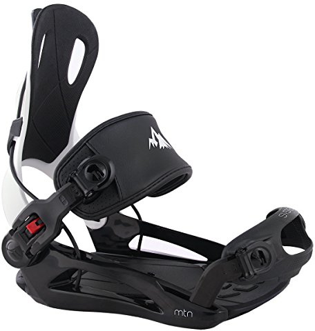 System MTN Men's Rear Entry Flow Style Snowboard Bindings (Large)