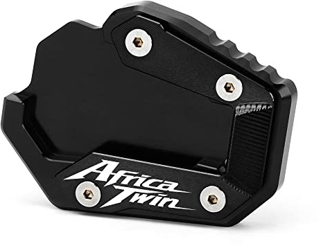 Modeer Pour CRF1100L Africa Twin 2019-2024 Plaque d’extension de béquille latérale de pied de béquille de moto africa twin 1100 Accessoires Couleur noir