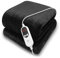 Purus Black Heated Throw Electric Blanket, 160 x 120cm Heated Blanket Machine Washable Soft Micro Fleece Electric Throw Overblanket with 12HR Timer and 9x Control Heat Settings