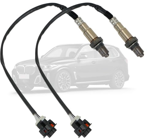 Sonda Lambda (Ossigeno O2) Compatibile con Opel Agila, Astra, Corsa, Meriva, Signum, Zafira; Sonda Ossigeno Sostituisce i codici OE 55574135, 855405, 250-24612, 0258006499