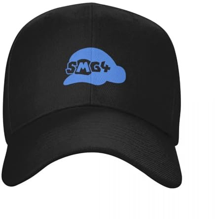 OUAAIECE Gorra de béisbol smg4 para Hombre Casco Duro Sol Gorra de Pesca para Hombres y Mujeres